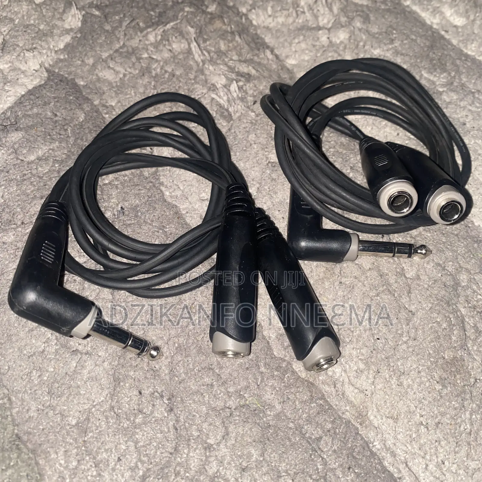 6.35mm Mono Ts Y-Splitter Adapter