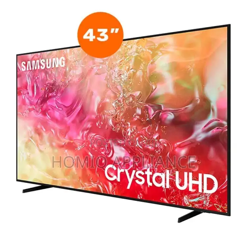 Samsung 43 Inches Crystal Uhd Smart Tv - 43u8072f 2025 Model