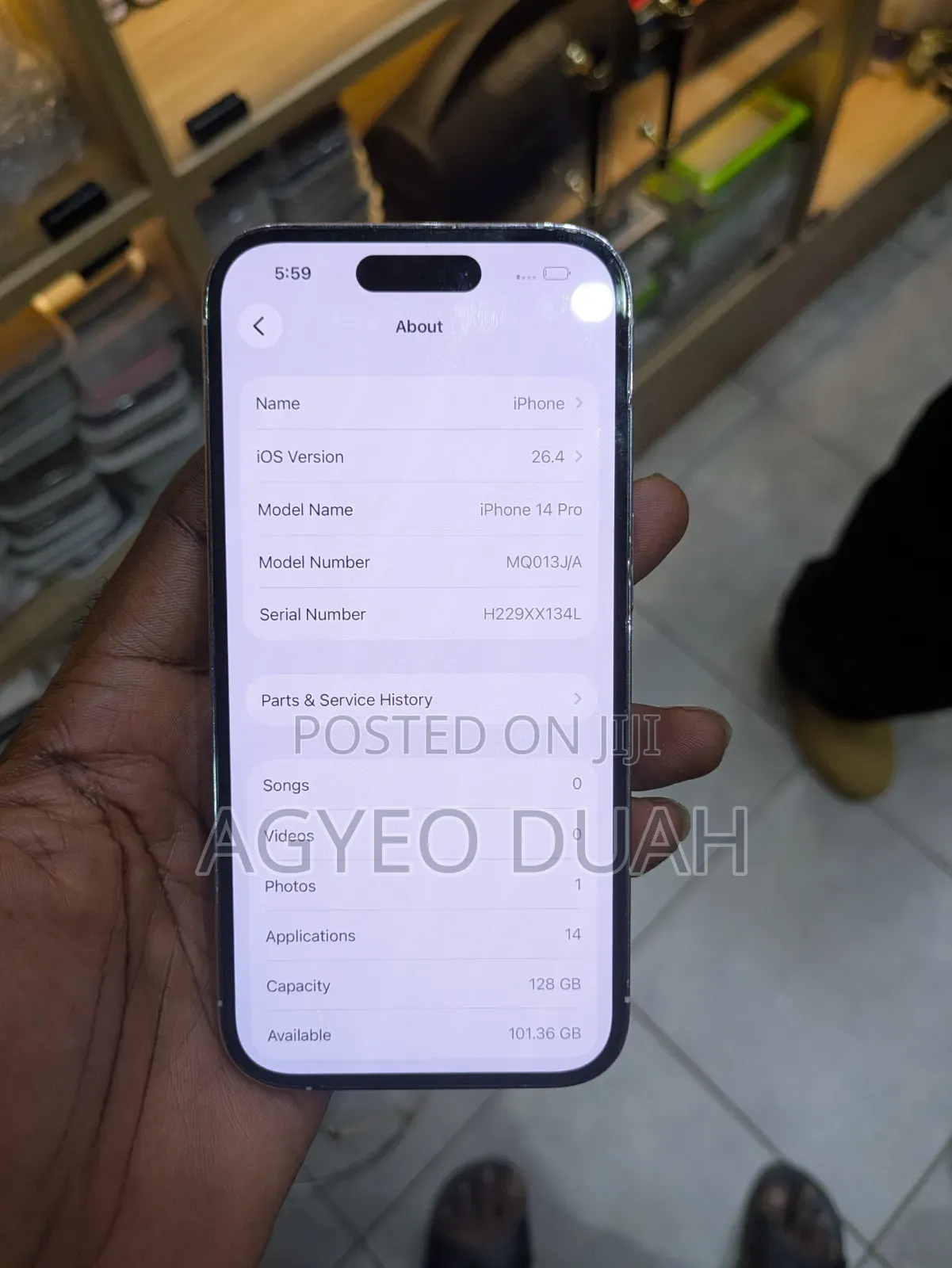 Apple iPhone 14 Pro 256 GB White