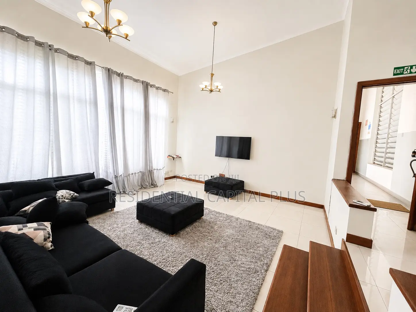 Furnished 3bdrm Apartment in Ring Road, Osu for rent