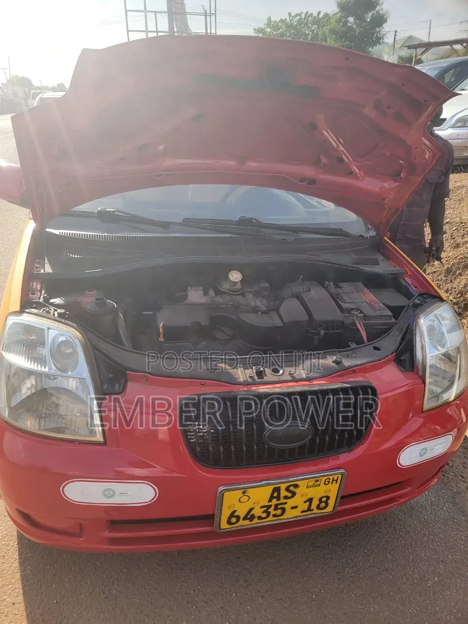 Kia Morning 2009 Red