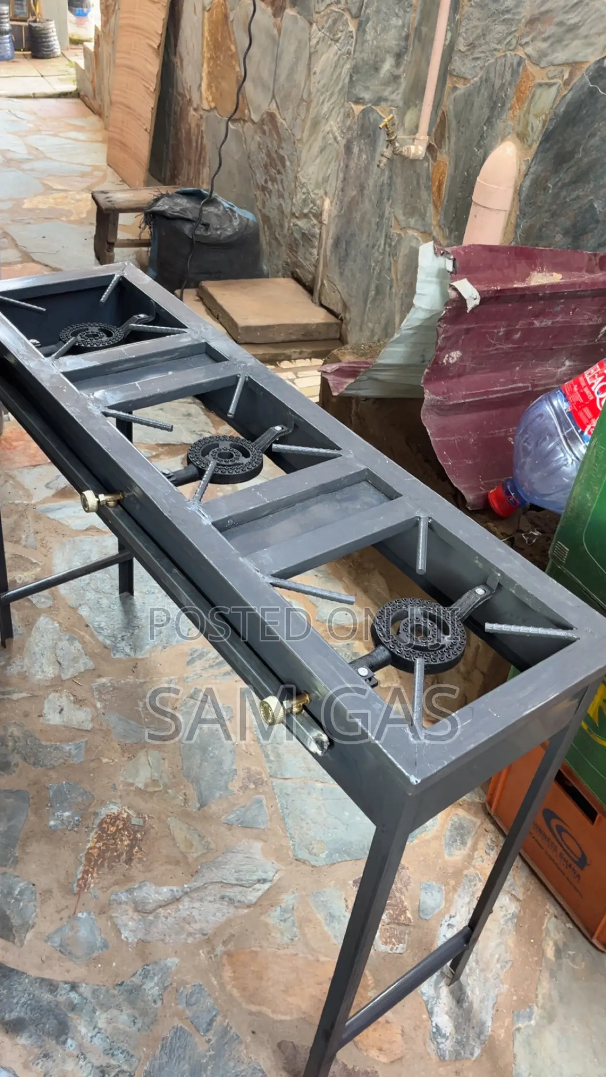 3 in 1 Medium Size Local Stove With Height