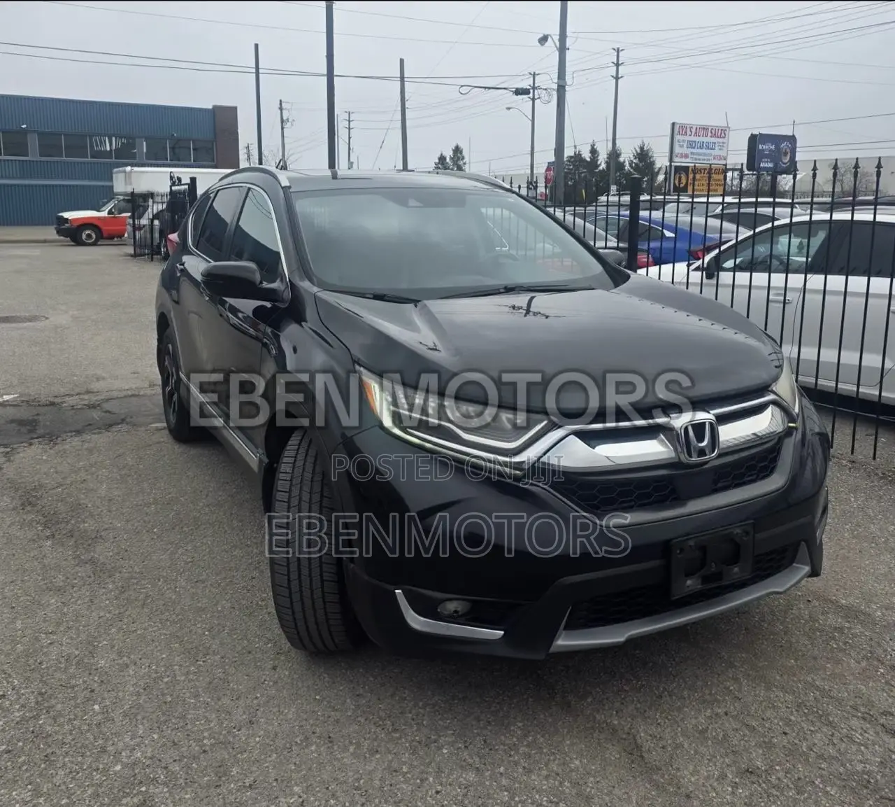 Honda CR-V EX 4dr SUV AWD (1.5L 4cyl CVT) 2017 Black