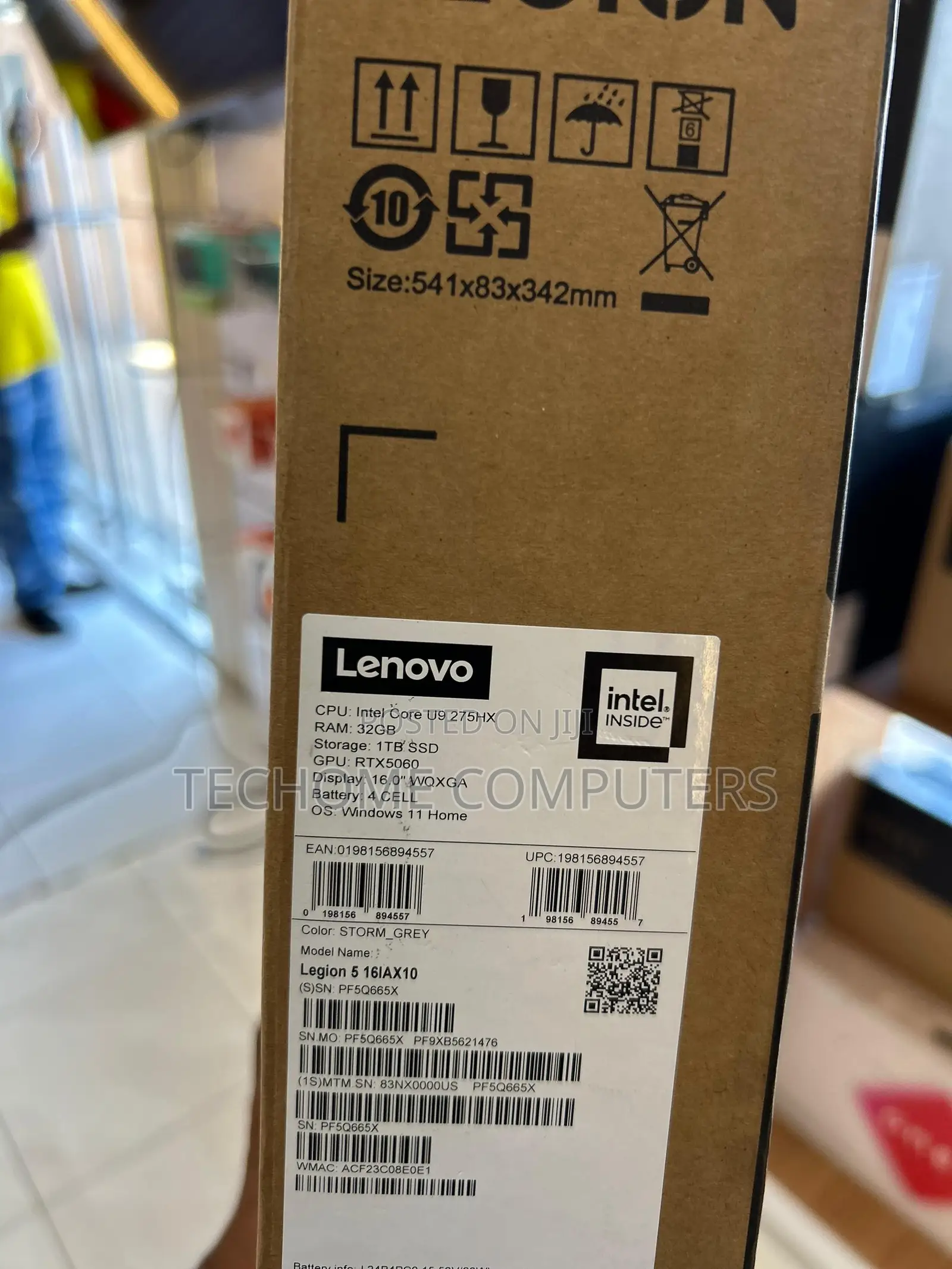 New Laptop Lenovo Legion 5 32GB Intel Core Ultra 9 SSD 1T