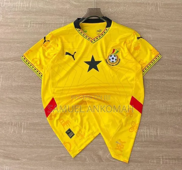 Ghana Jersey Player Version – Elite Athletic Fit Football