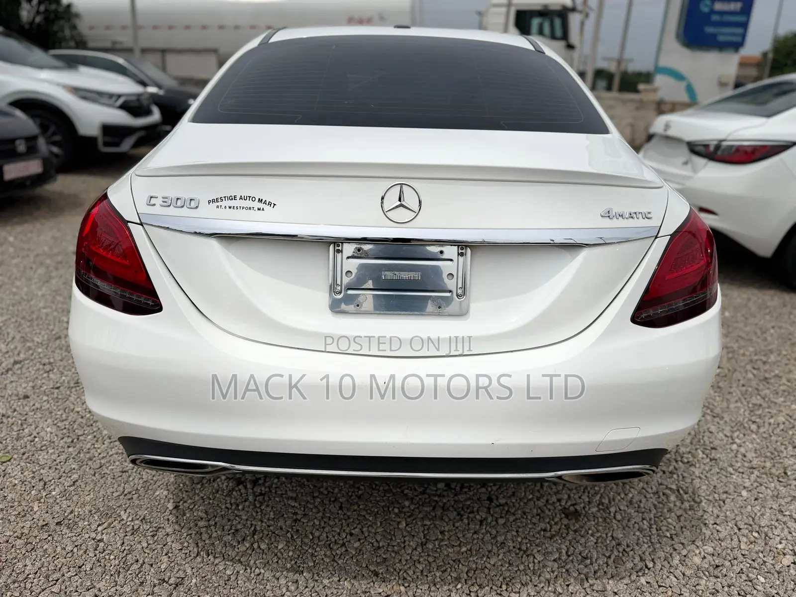 Mercedes-Benz C300 Base C300 AWD 4MATIC Sedan 2019 White