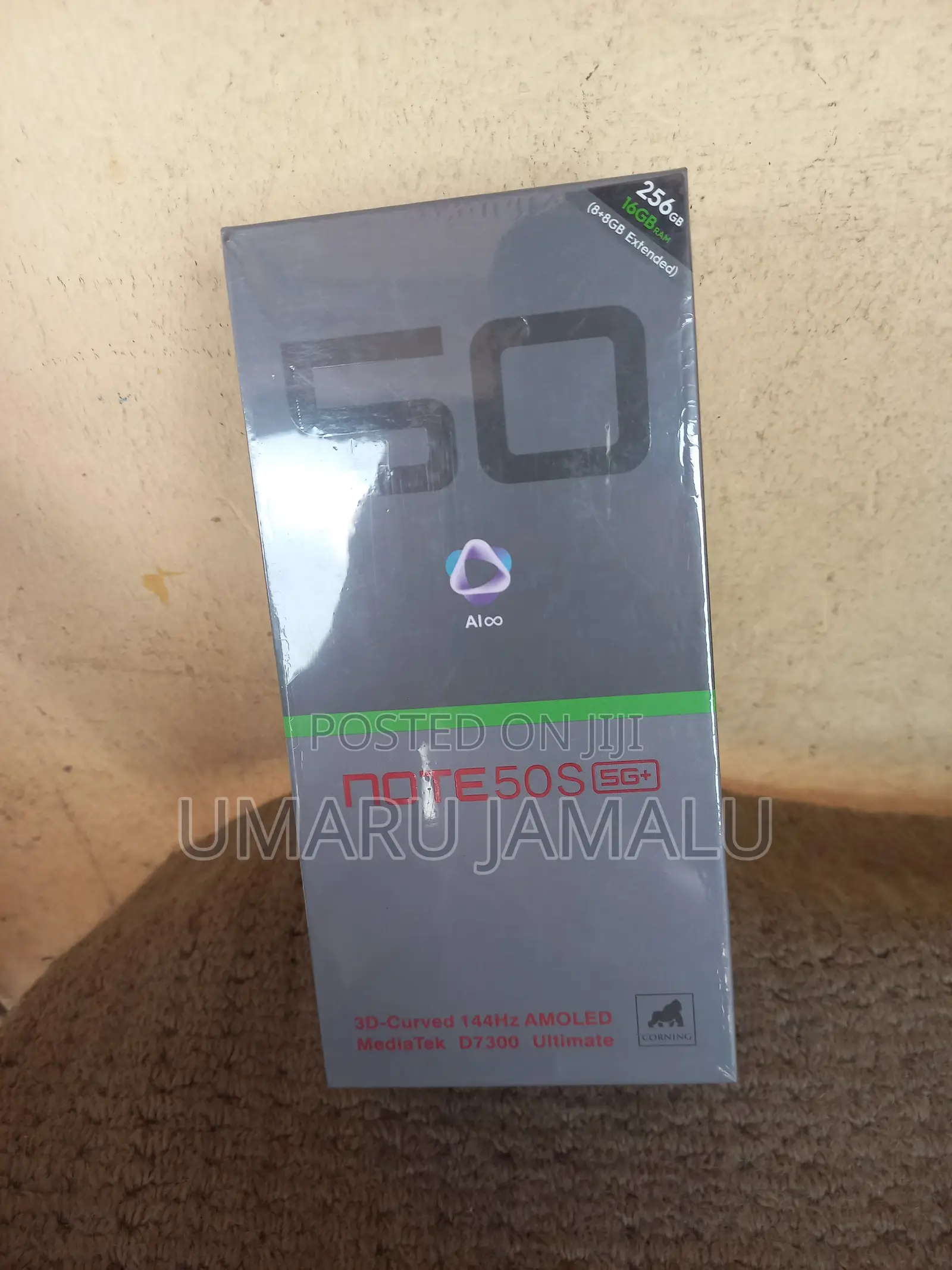 New Infinix Note 50s 256 GB Gray