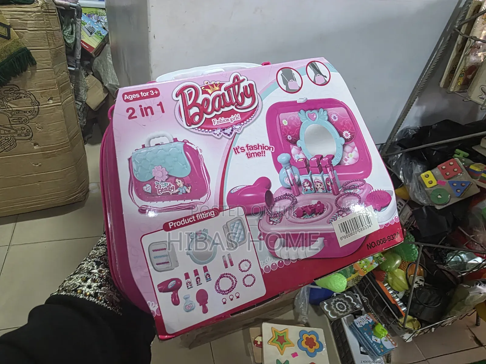 Kids Makeup Set for Little Girls, Play Makeup Kits for Toddler Girls