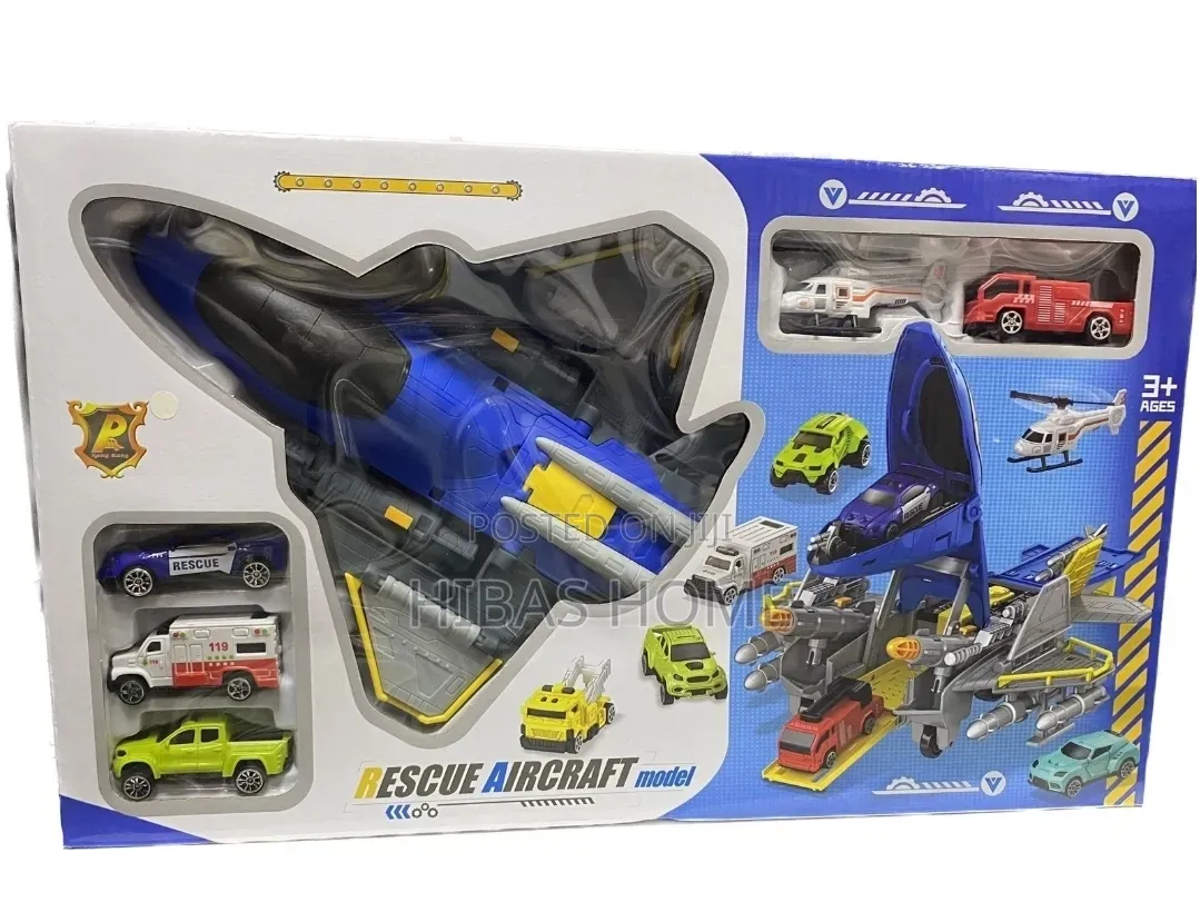 Rescue Aircraft Toy Set