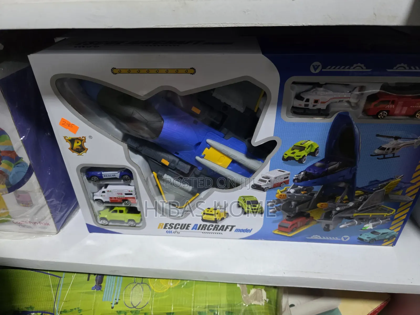 Rescue Aircraft Toy Set