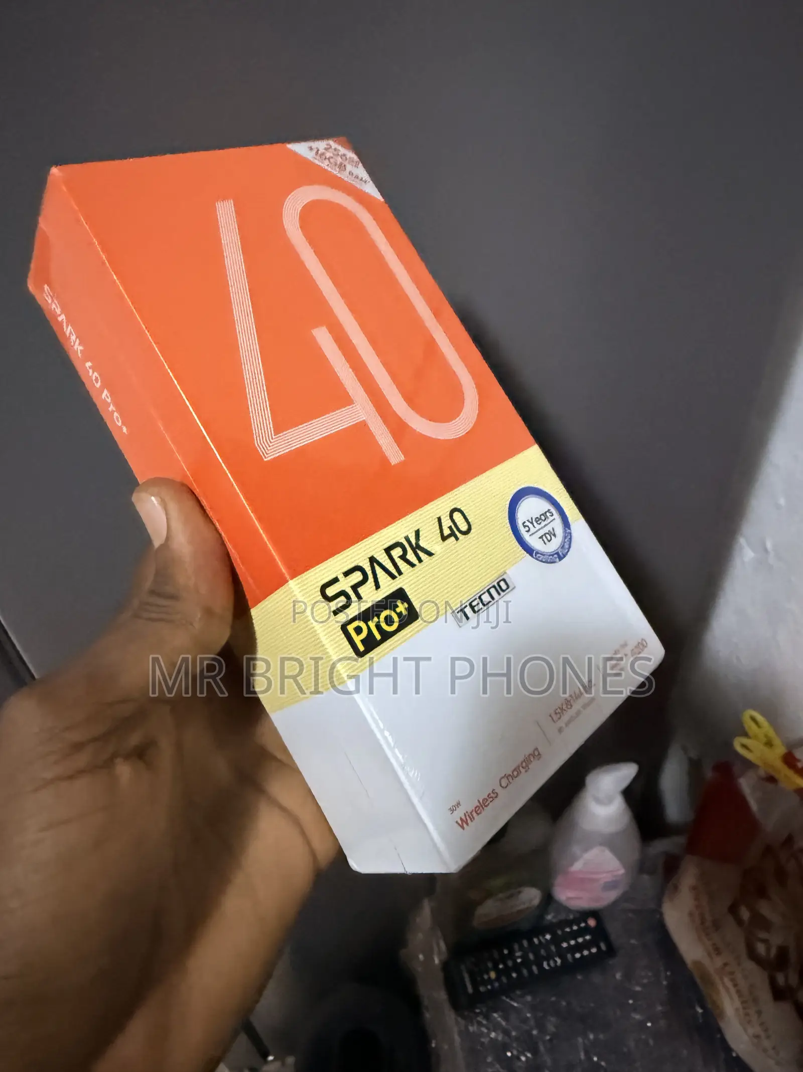 New Tecno Spark 40 Pro+ 256 GB Black