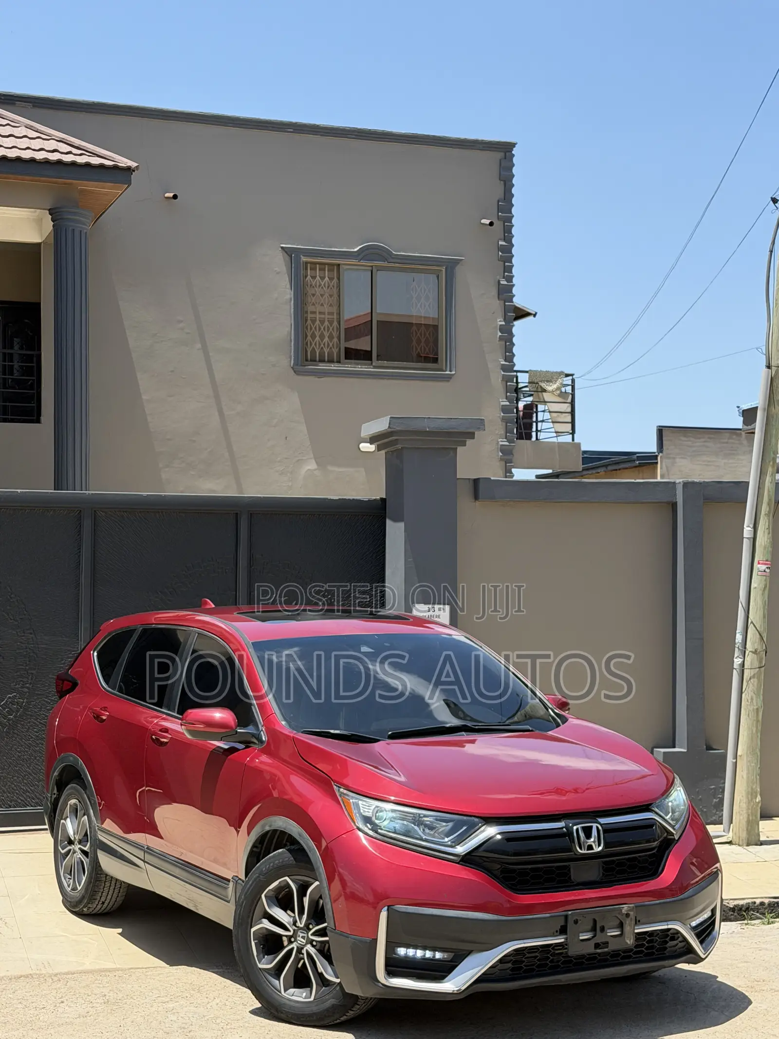 Honda CR-V EX AWD 2020 Red