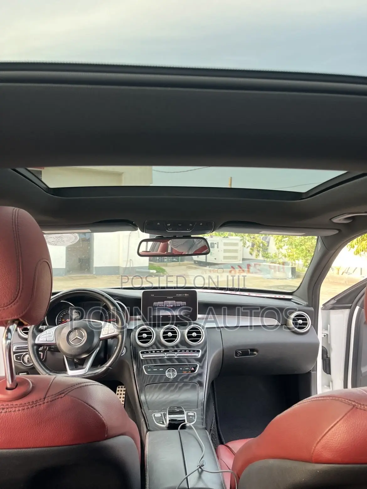 Mercedes-Benz C300 Sport 4Matic Sedan AWD (2.0L 4cyl 7A) 2017 White