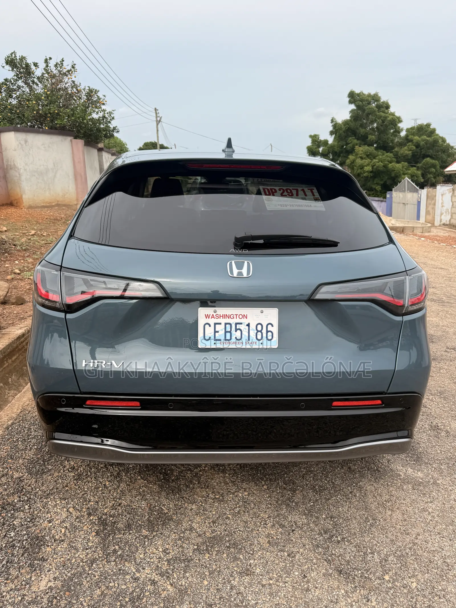 Honda HR-V EX-L 2WD CVT w/o BSI 2024 Gray