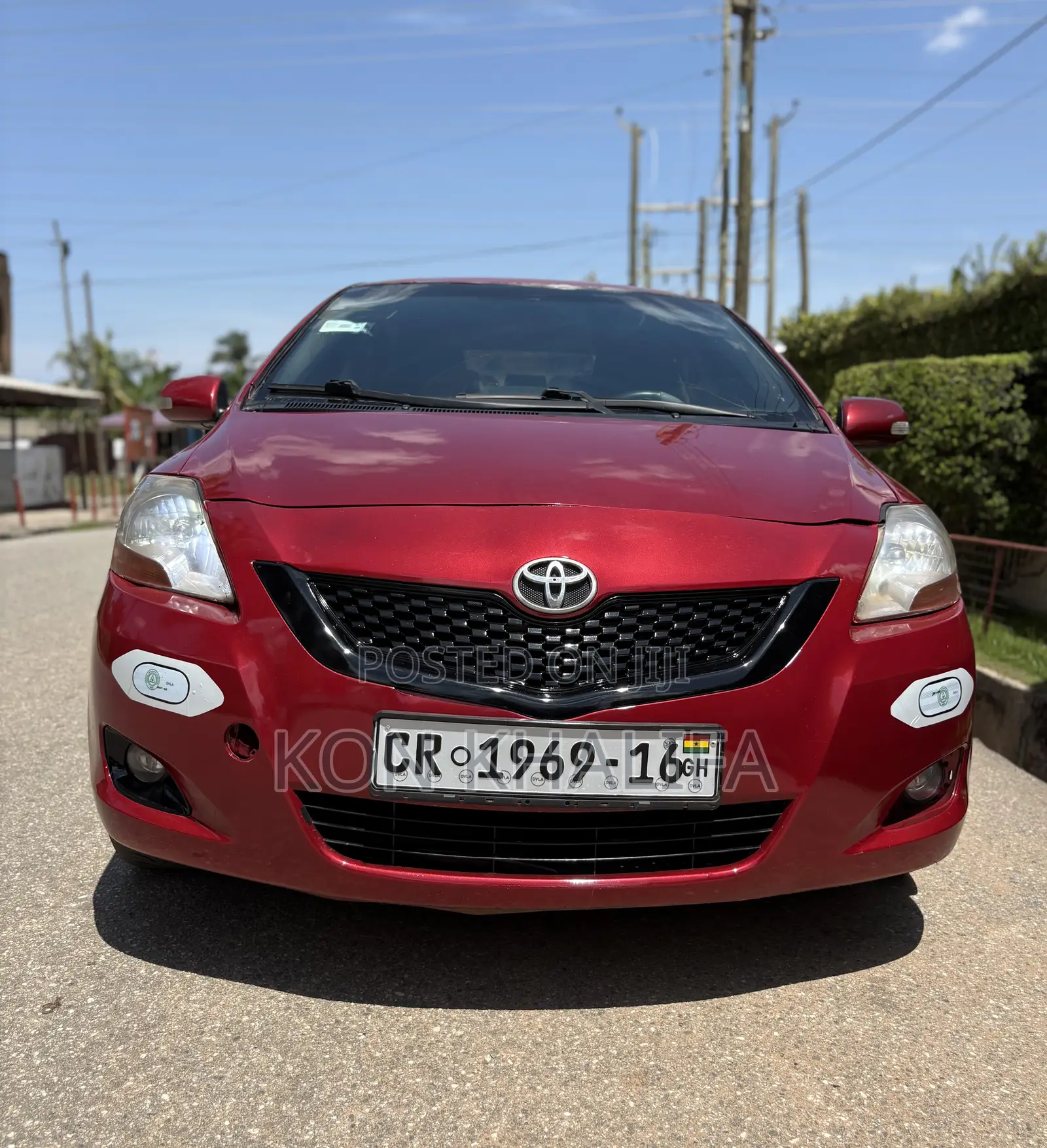 Toyota Yaris 2010 Red