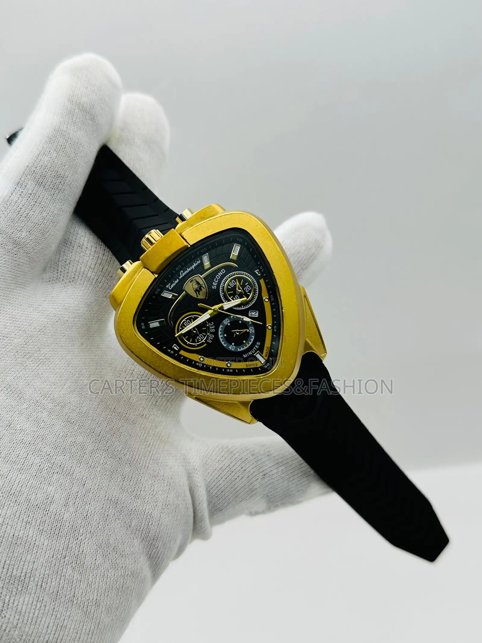 Tonino Lamborghini Rubber Strap Watch