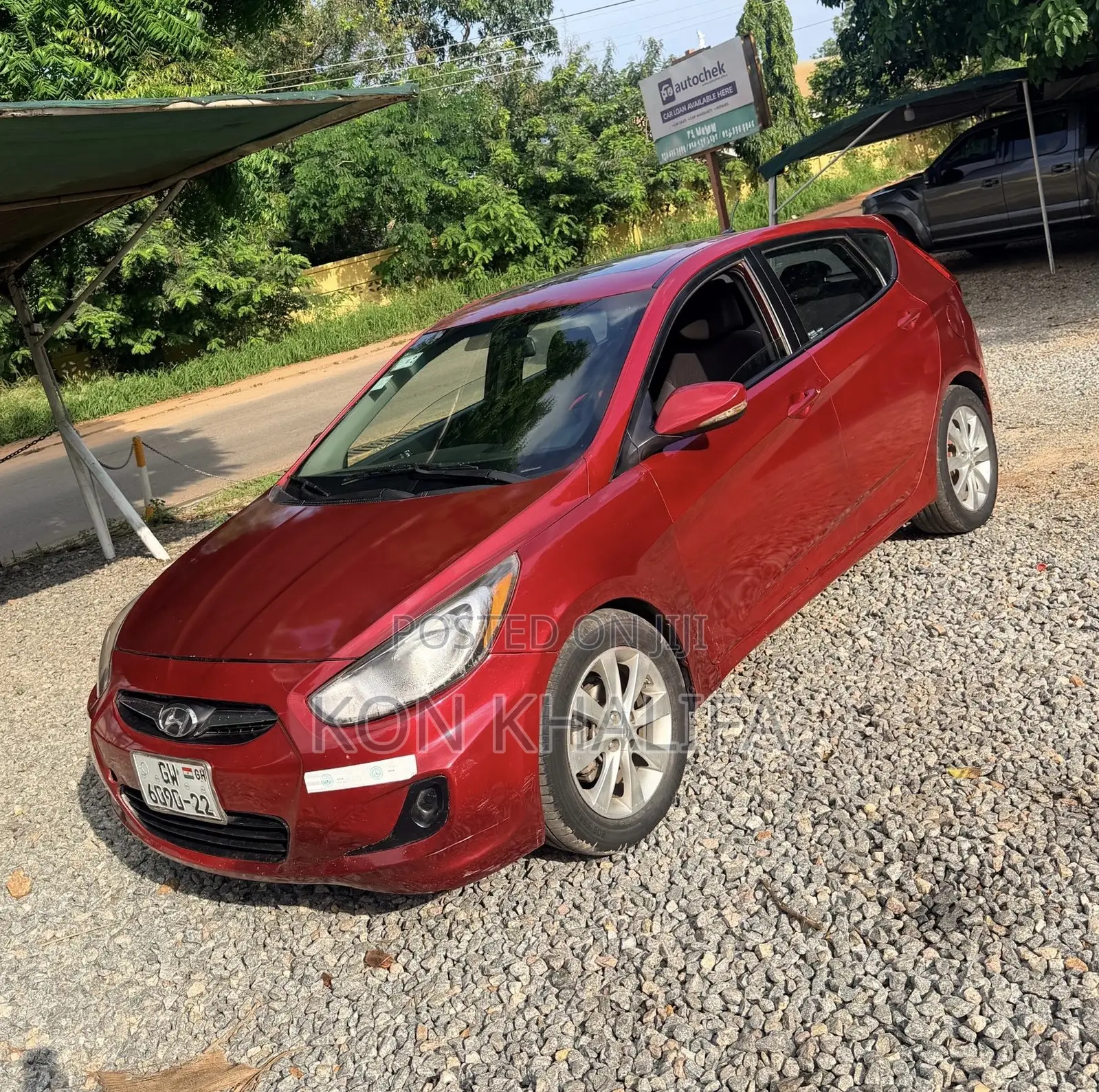 Hyundai Accent 2016 Red
