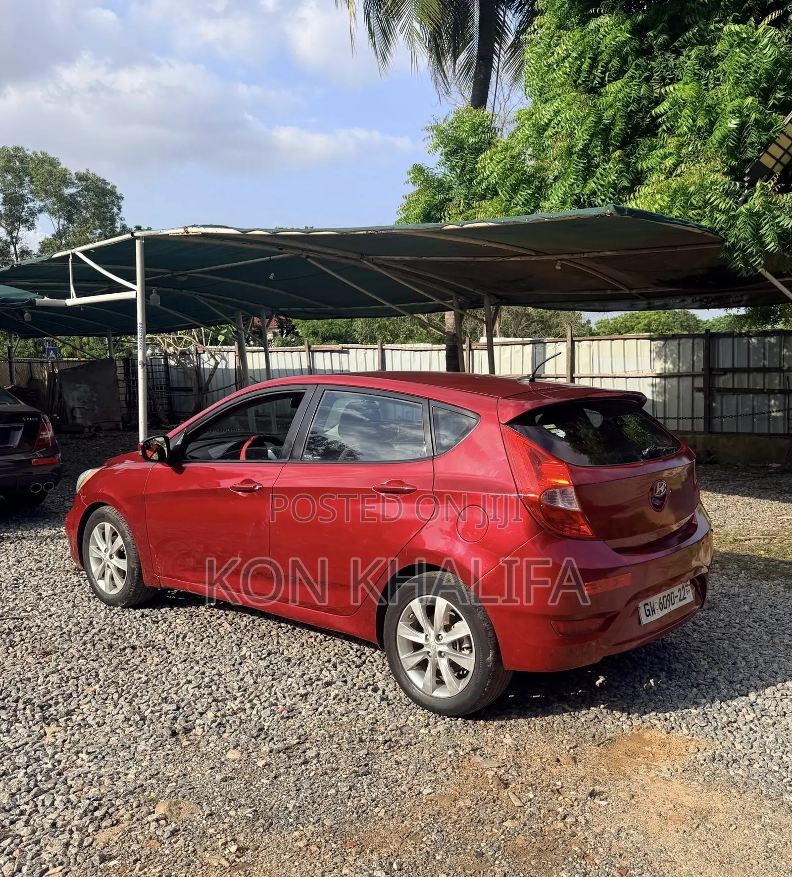 Hyundai Accent 2016 Red