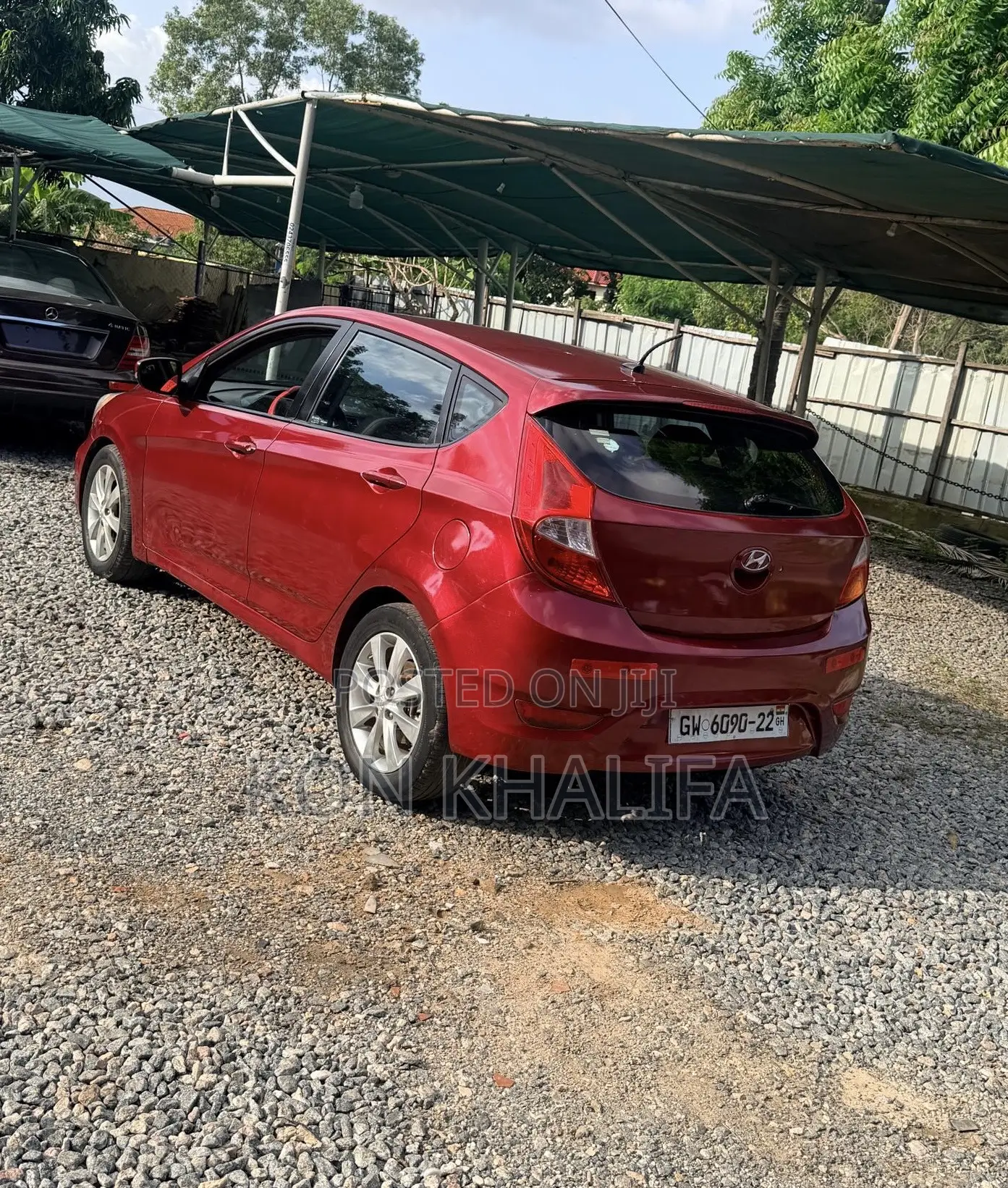 Hyundai Accent 2016 Red
