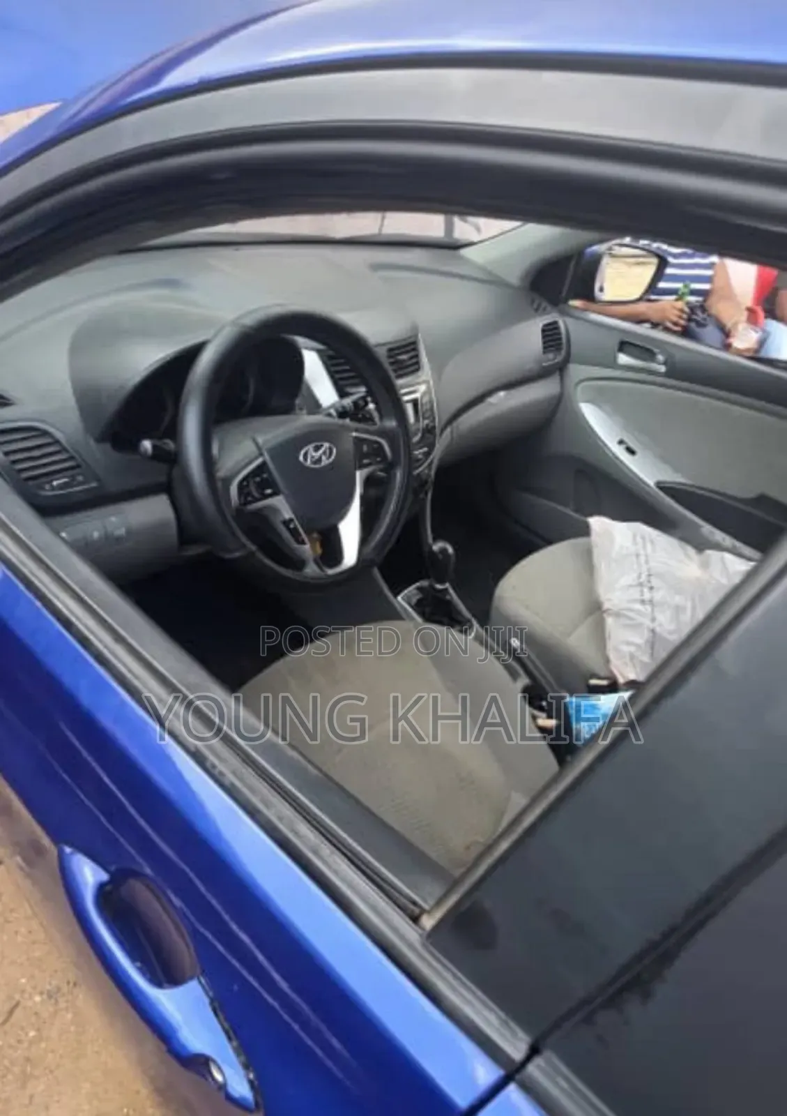 Hyundai Accent 2013 Blue