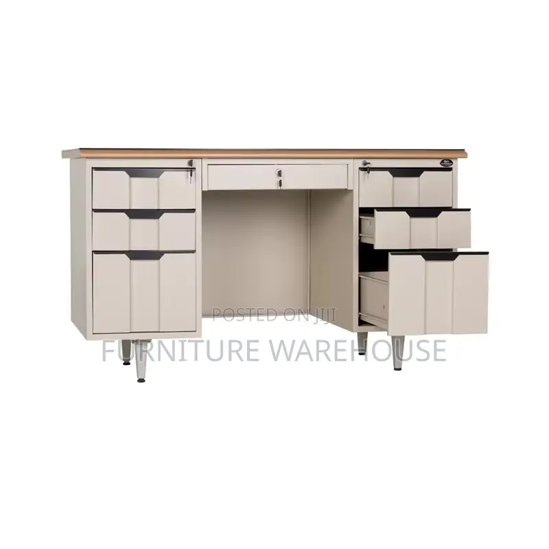 Wooden Top Executive Metal Desk(1.2m )