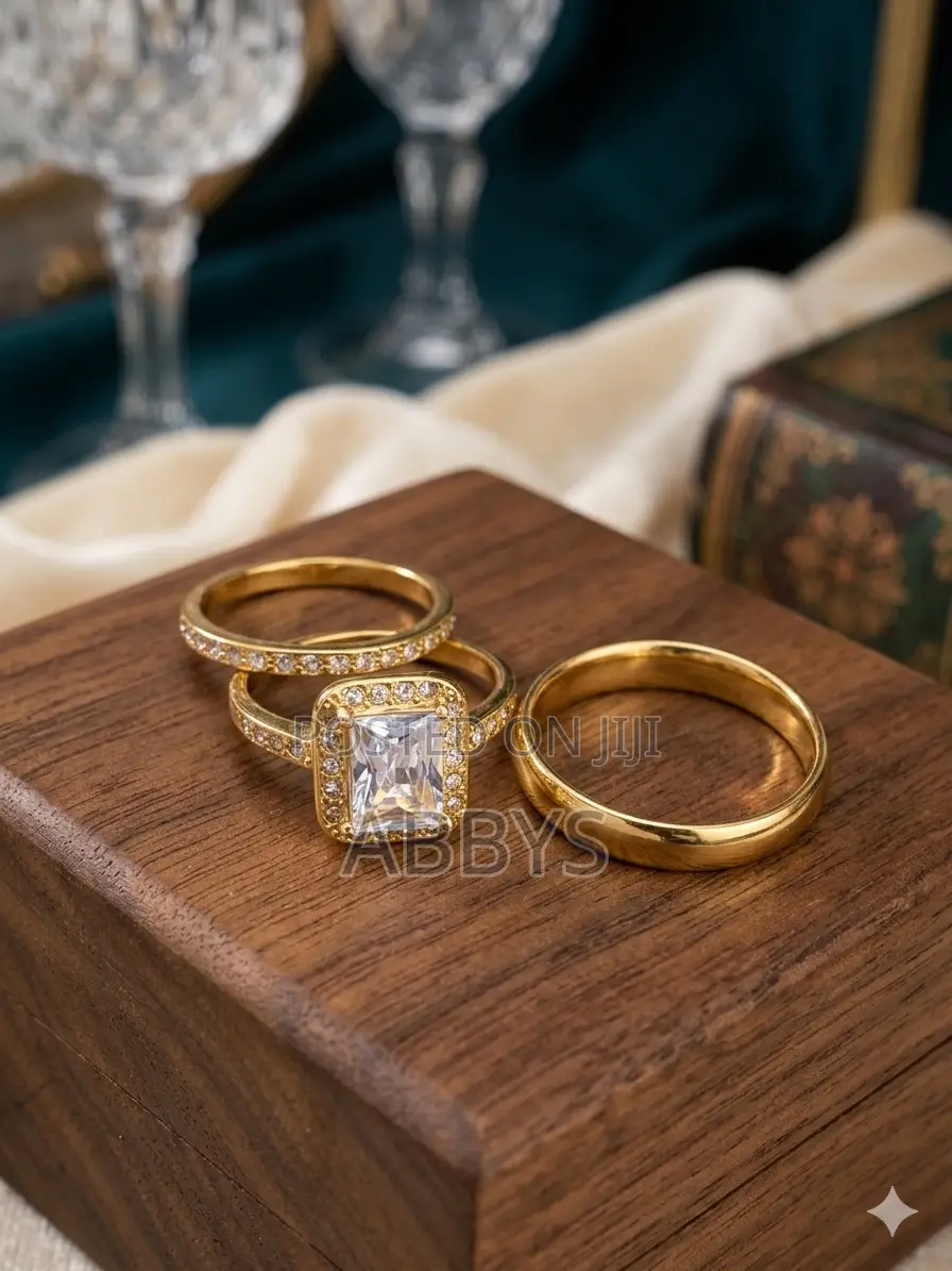 Premium Three Set Wedding Ring