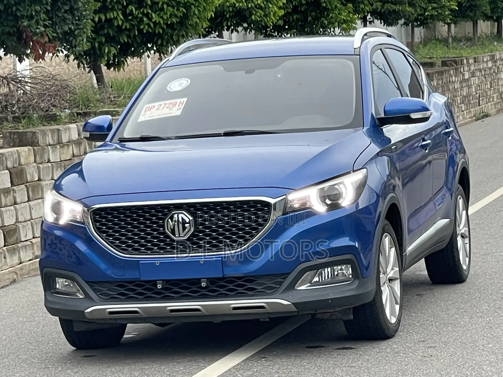 MG ZS 2017 Blue
