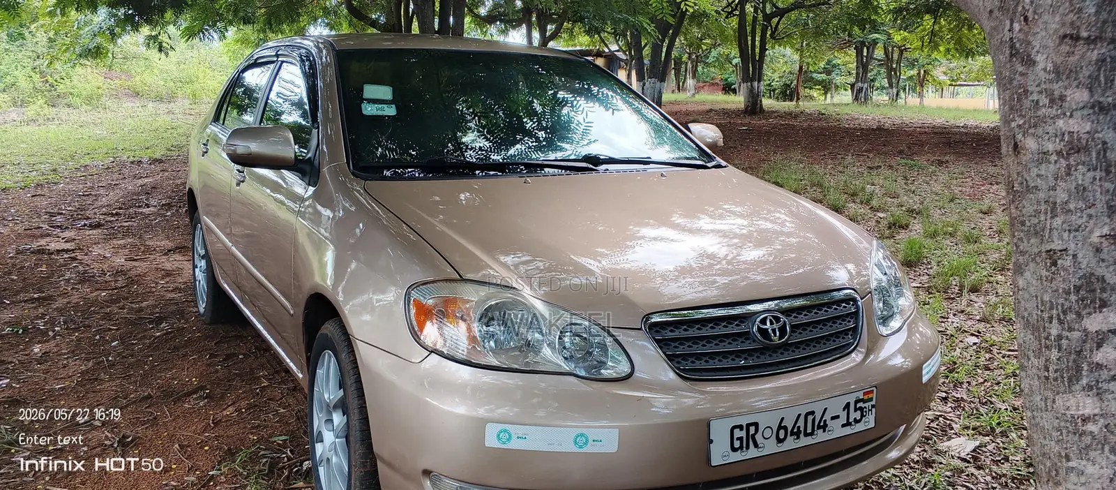 Toyota Corolla S 2007 Gold
