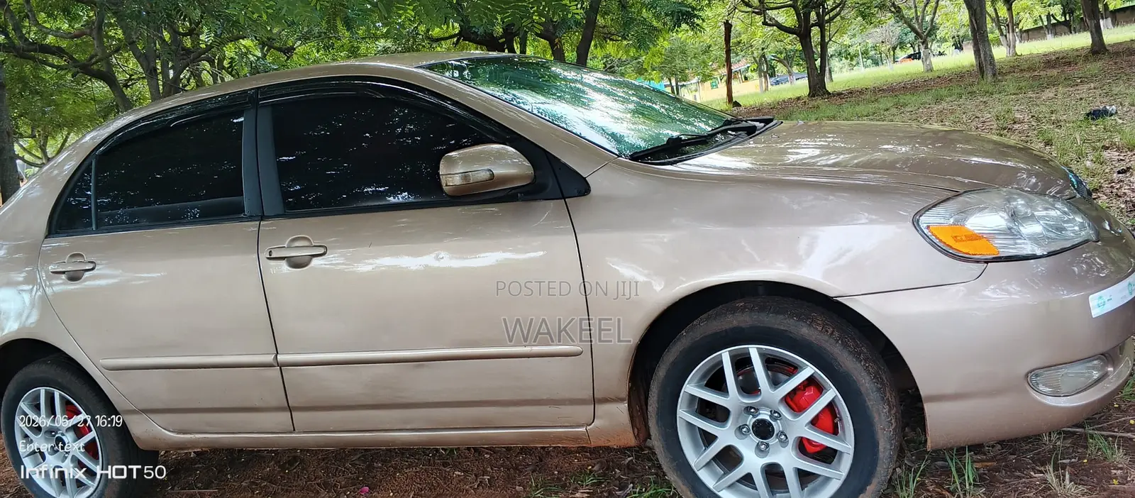 Toyota Corolla S 2007 Gold