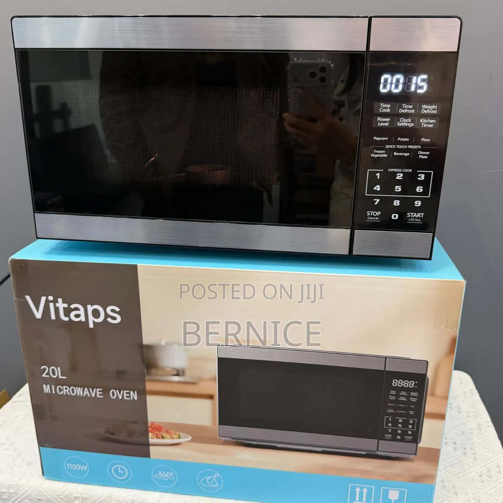 Vitaps 20l Computerized Digital Microwave Oven – Smart Easy Cooking
