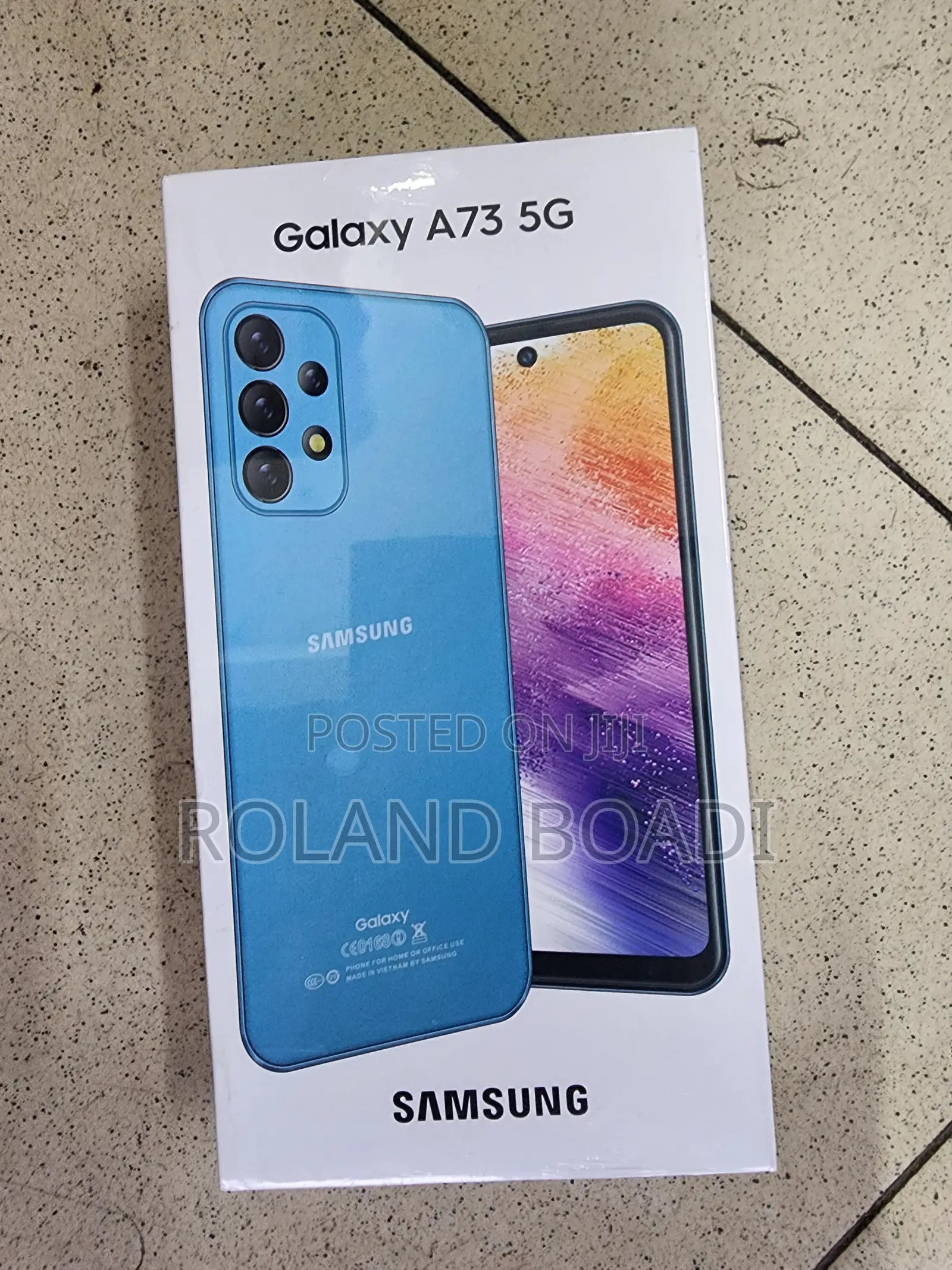 New Samsung Galaxy A73 5G 256 GB Black