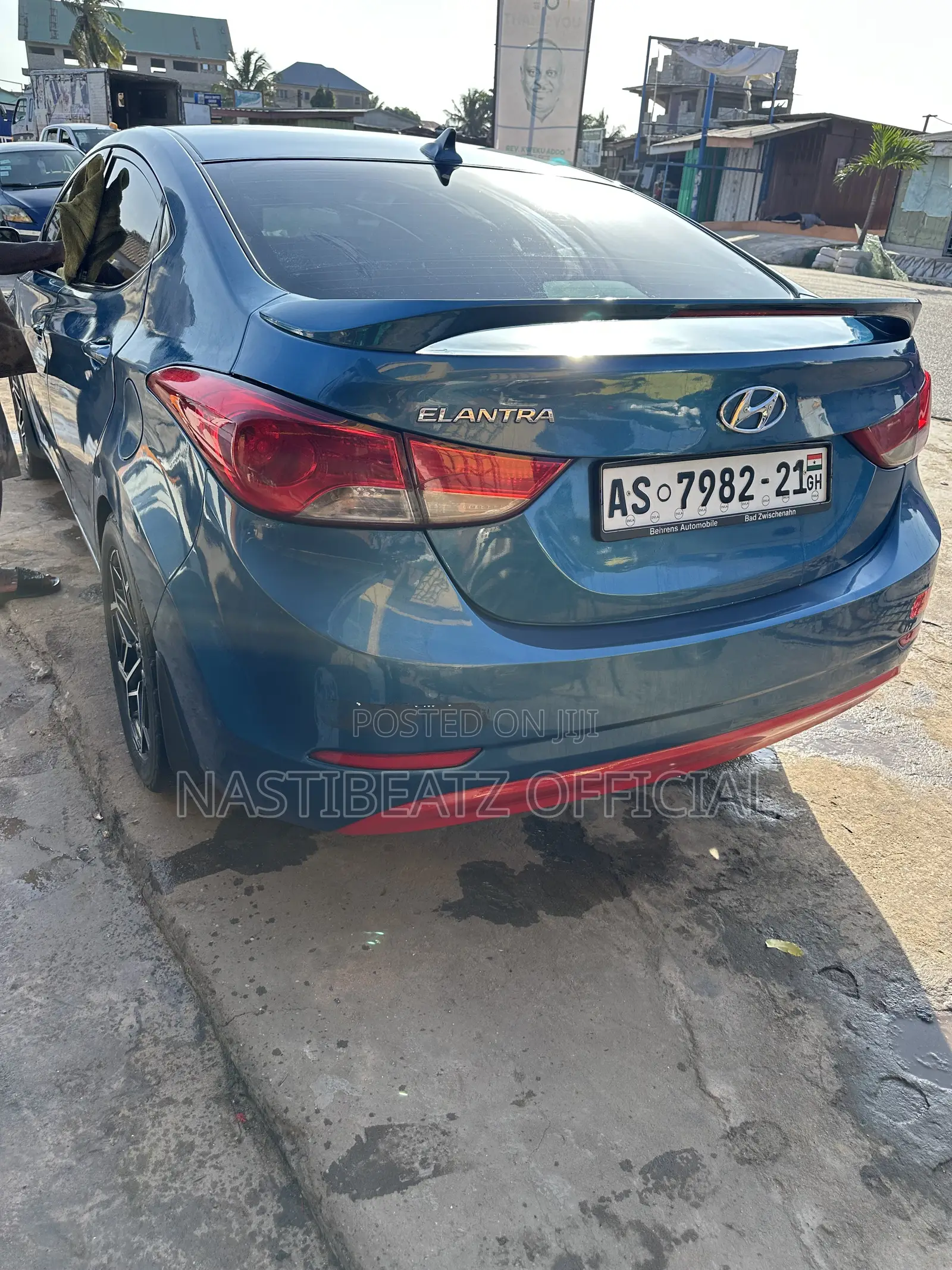 Hyundai Elantra Limited 4dr Sedan (1.8L 4cyl 6A) 2014 Blue