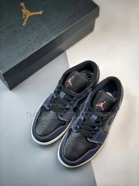 Jordan One Low Blue And White
