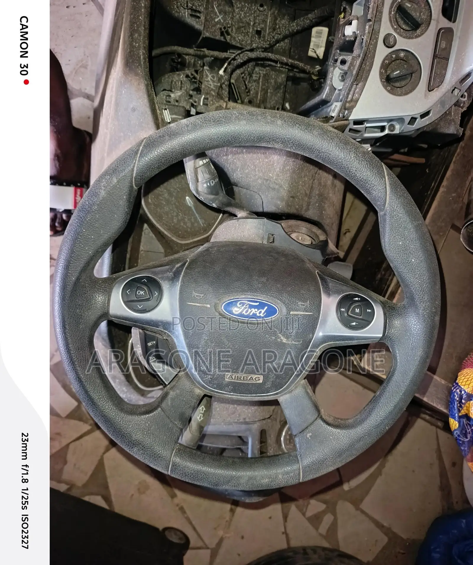 Ford Focus Steering Wheel With Airbag
