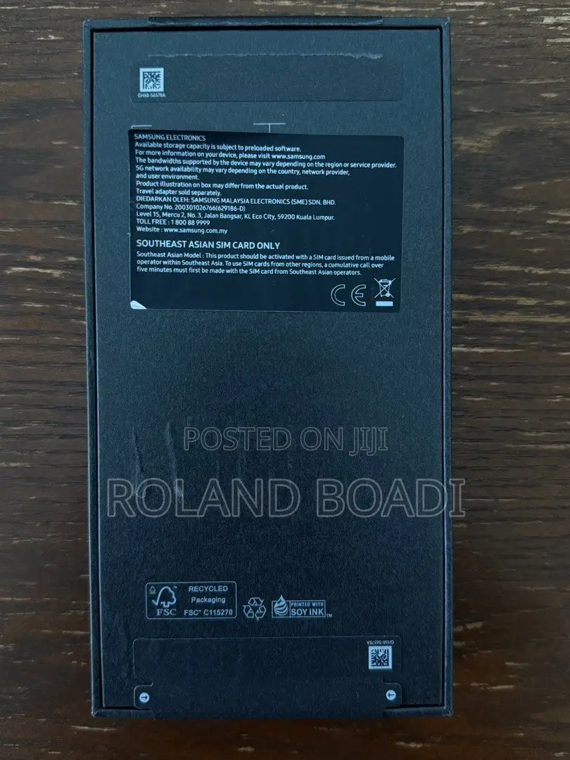 New Samsung Galaxy S25 Ultra 1 TB Black