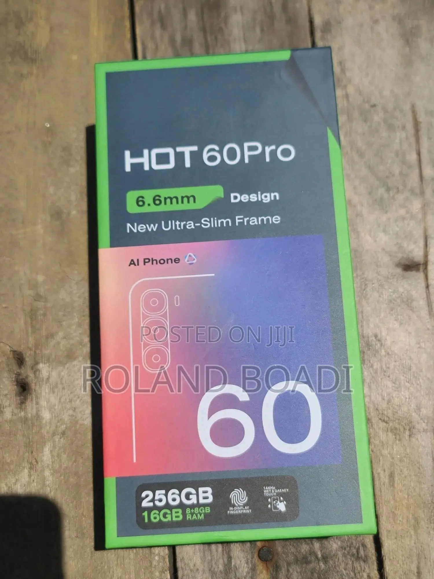 New Infinix Hot 60 Pro+ 256 GB Black