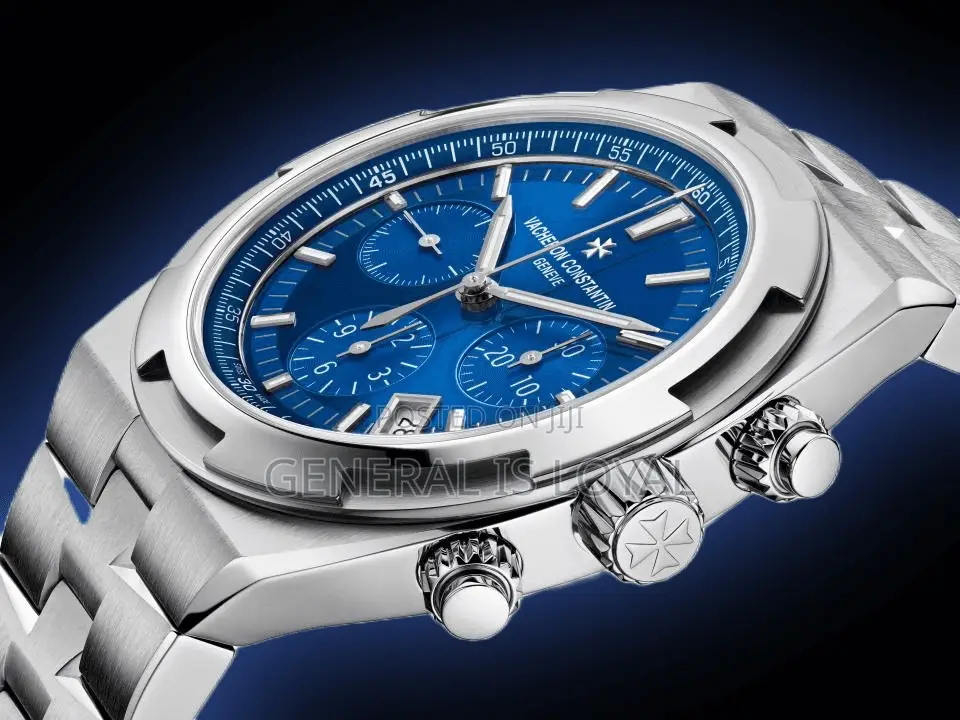 Vacheron Constantin Overseas Chronograph Silver Bluedial Automa Watch