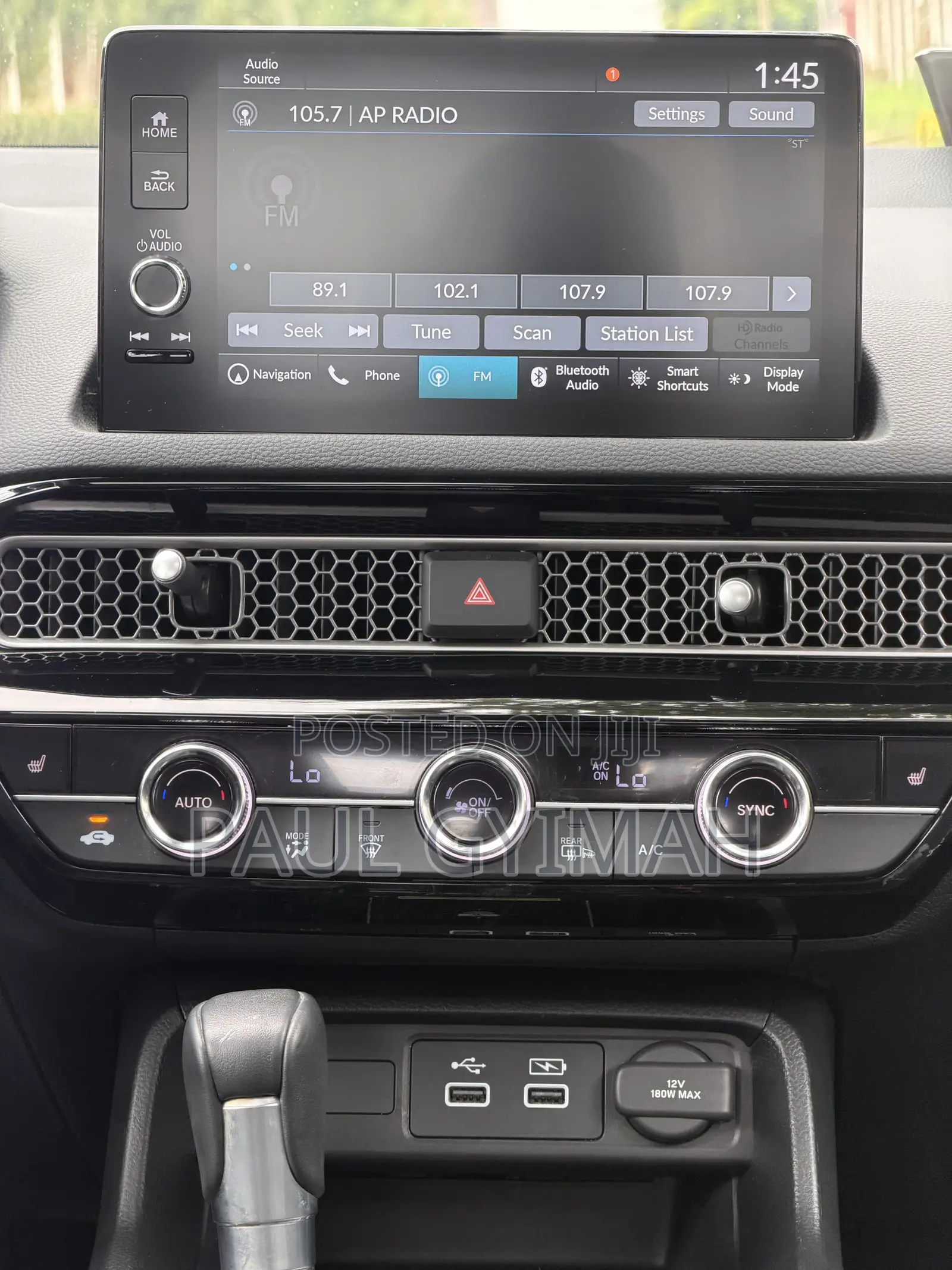 Honda Civic Sport Touring CVT 2024 Blue