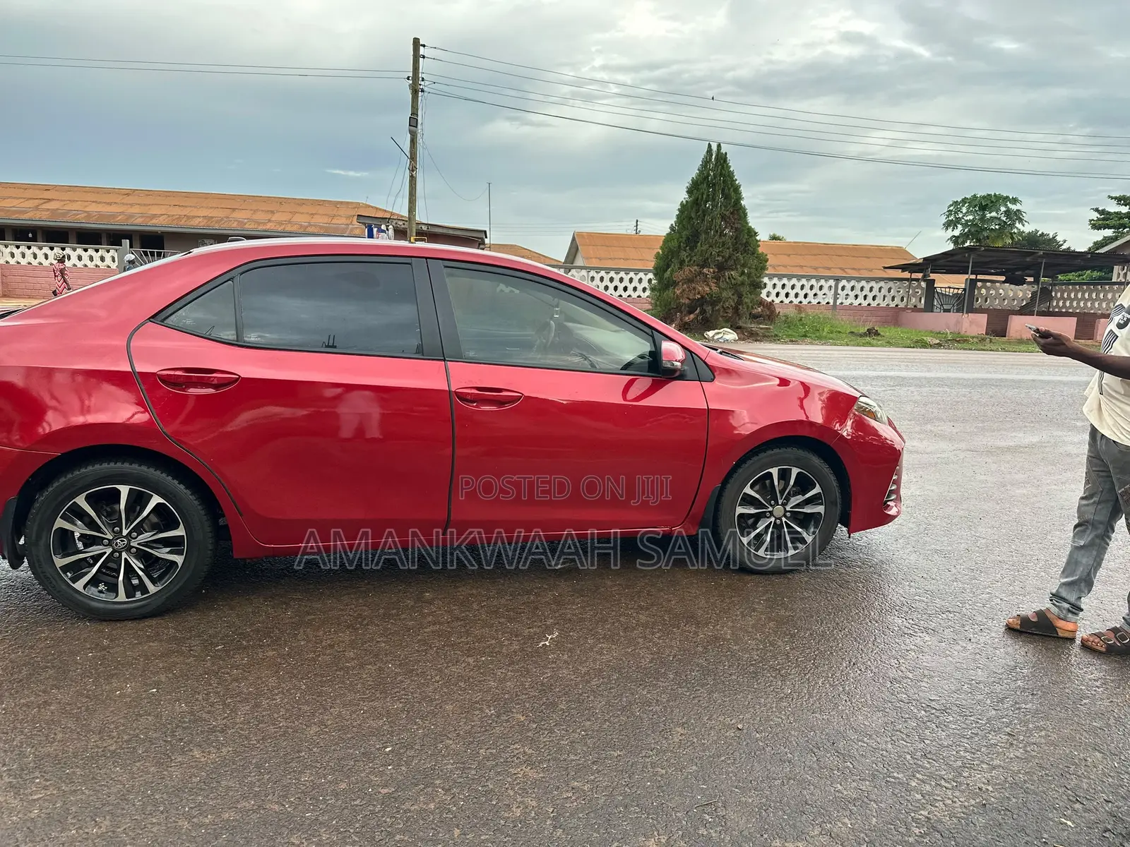 Toyota Corolla S Premium 4dr Sedan (1.8L 4cyl CVT) 2016 Red