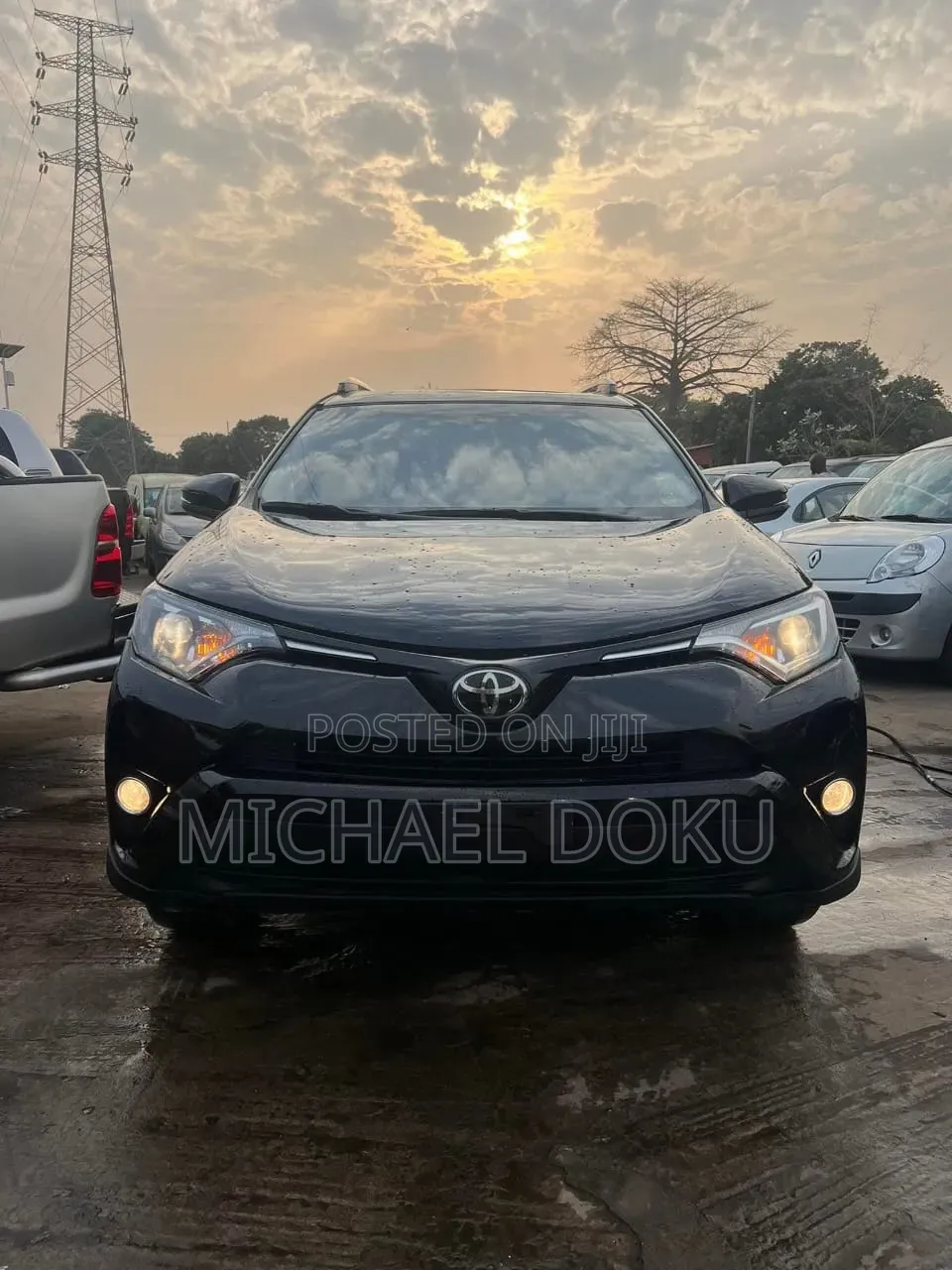 Toyota RAV4 XLE AWD (2.5L 4cyl 6A) 2017 Black
