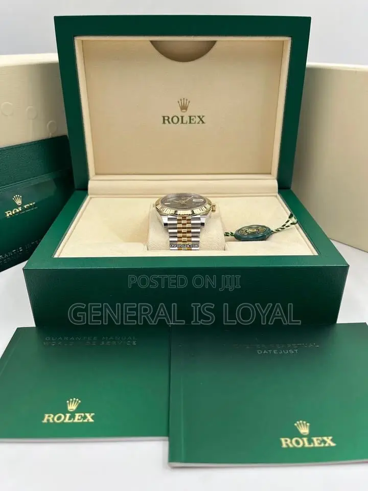 Rolex Datejust 41mm Two Tone Wimbledon Dial Jubilee Automatic