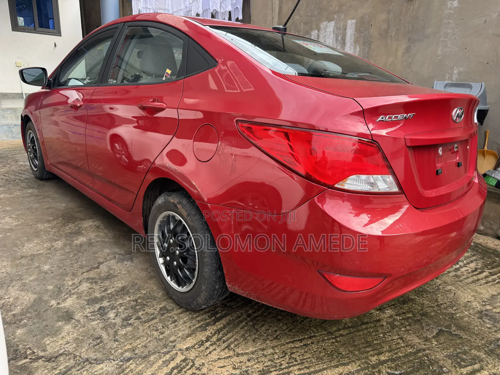 Hyundai Accent SE Sedan 2016 Red