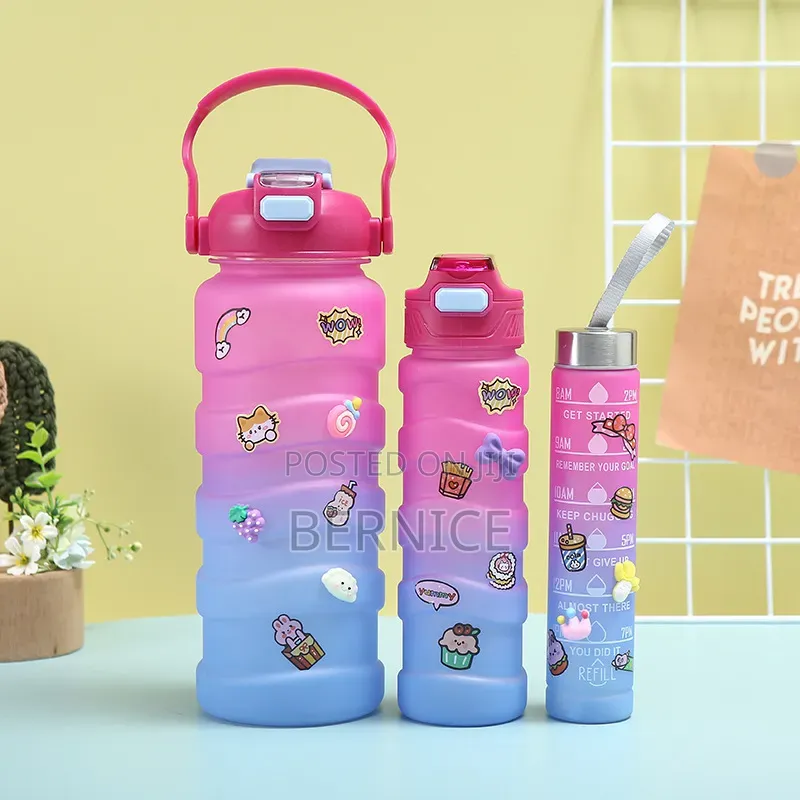 3 in 1 Multi Function Water Bottle