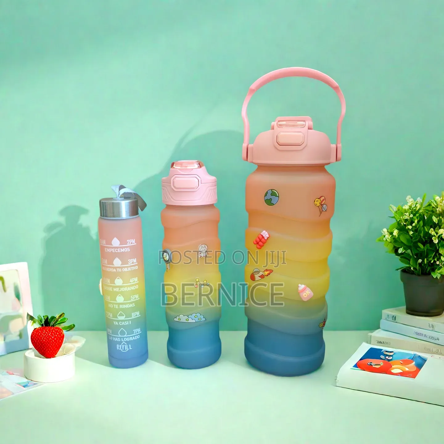 3 in 1 Multi Function Water Bottle
