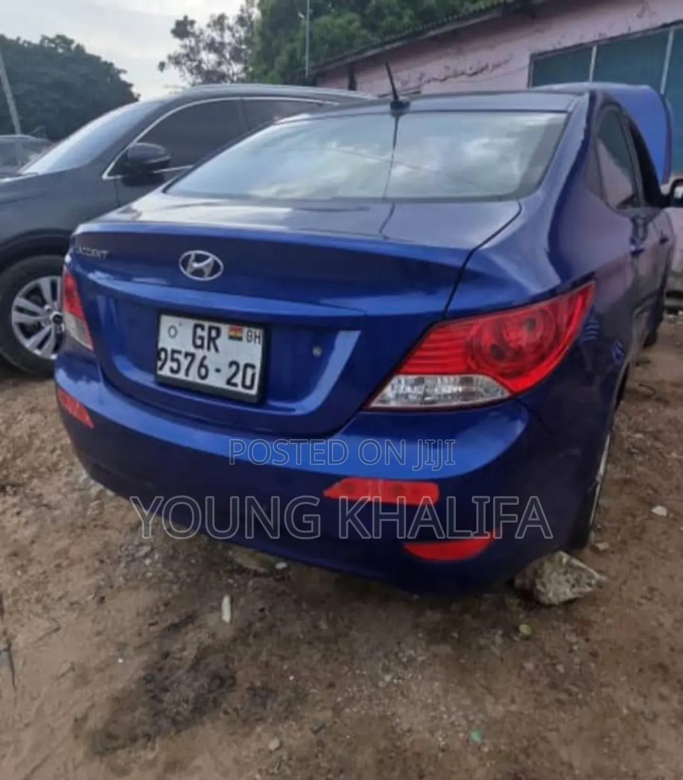 Hyundai Accent 2013 Blue