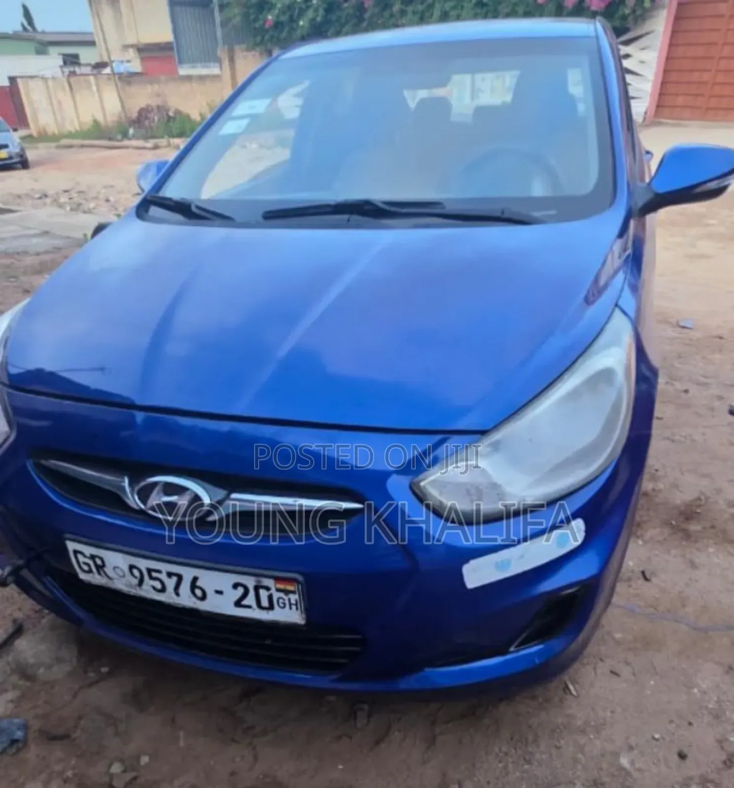 Hyundai Accent 2013 Blue