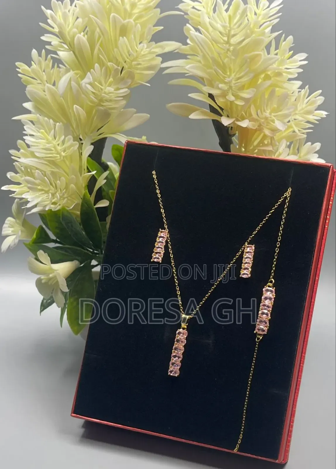Necklace, Bracelet Earrings Set for Women – Jewelry Gift for Her
