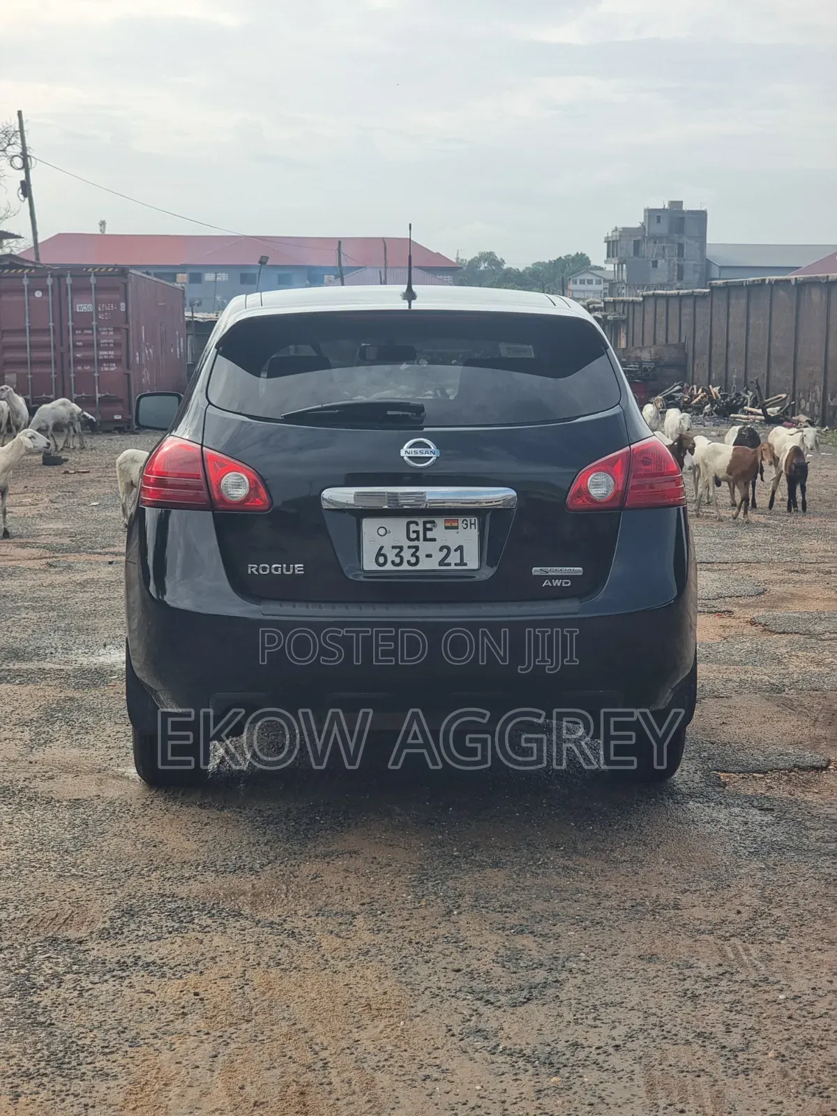 Nissan Rogue S 2012 Black