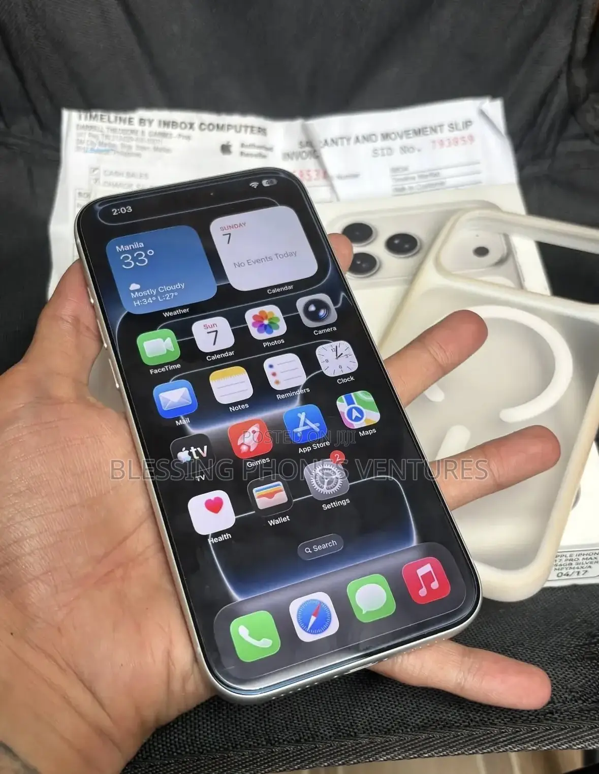 Apple iPhone 17 Pro Max 256 GB Silver