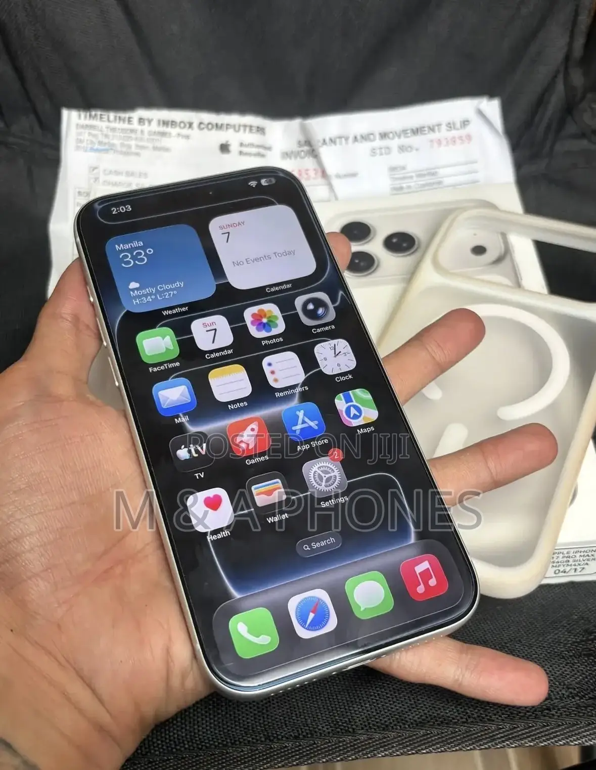 Apple iPhone 17 Pro Max 256 GB Silver